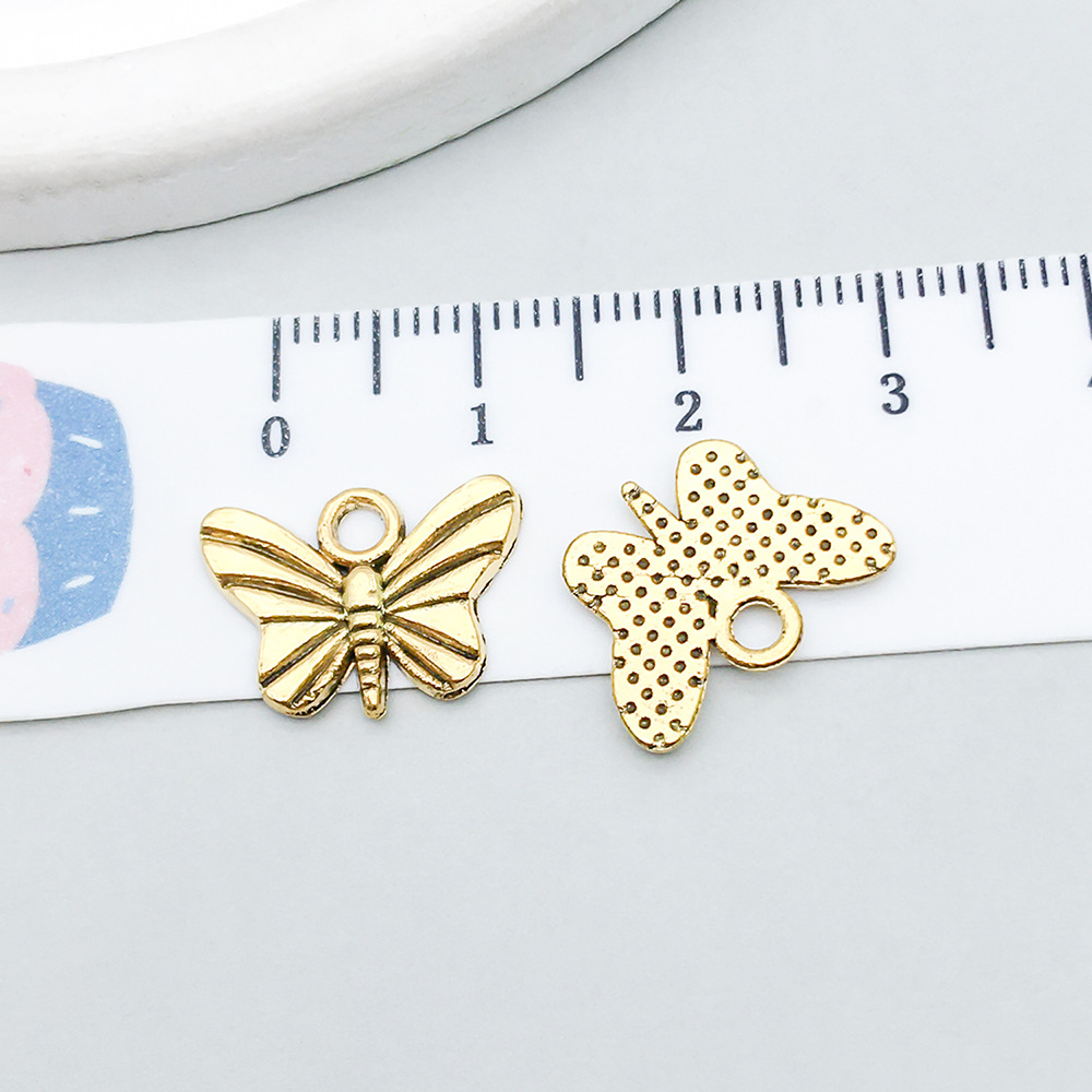 1 ancient gold butterfly 16*12mm-0.8g-20174