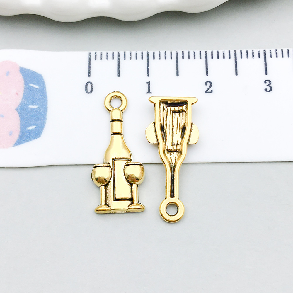 1 ancient gold wine glass 9*21mm-0.7g-20749