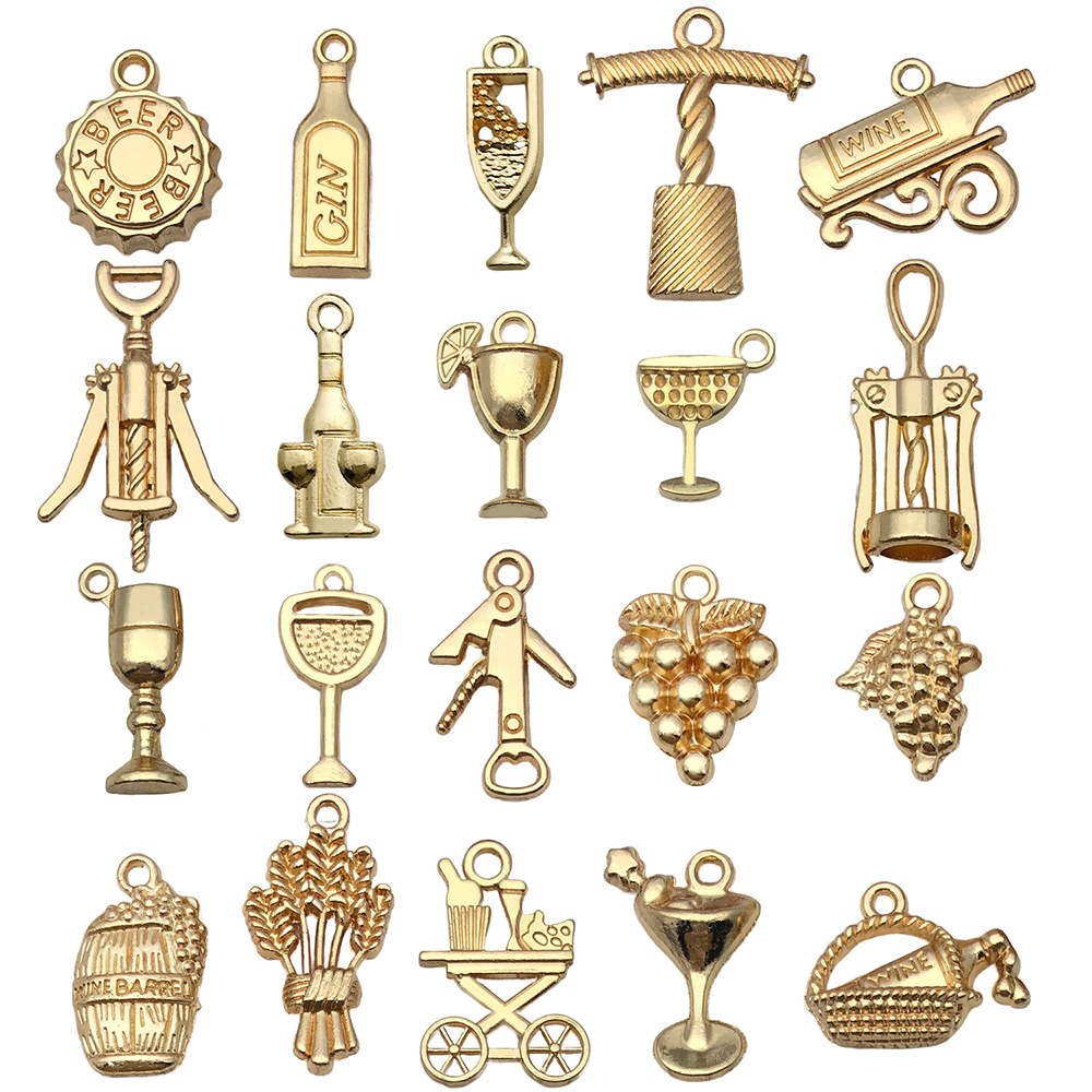 Mix 20pcs kc gold red wine series-24.2g-sn872