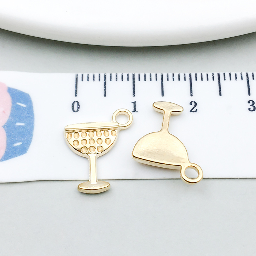 1 kc gold wine glass 12*15mm-0.7g-20807