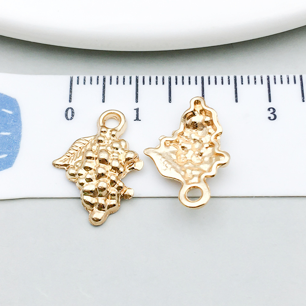 1 kc gold wine 12*18mm-0.8g-20816