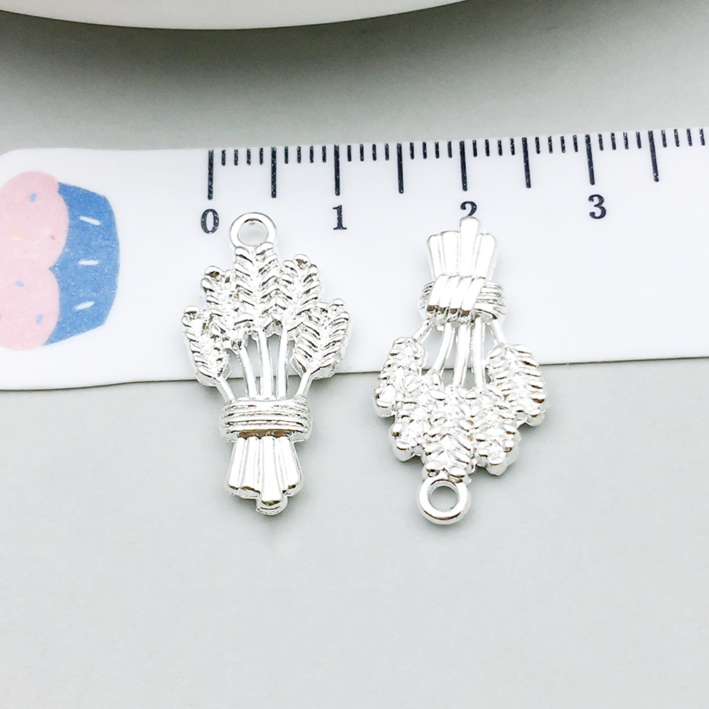 1 bright silver red wine 13*24mm-1.7g-20794