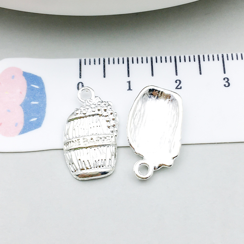 1 bright silver wine bucket 11*19mm-1.1g-20796