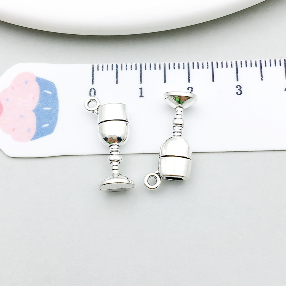 1 ancient silver wine glass 9*21mm-1.5g-10562