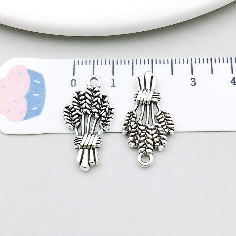 1 ancient silver red wine 13*24mm-1.7g-12146