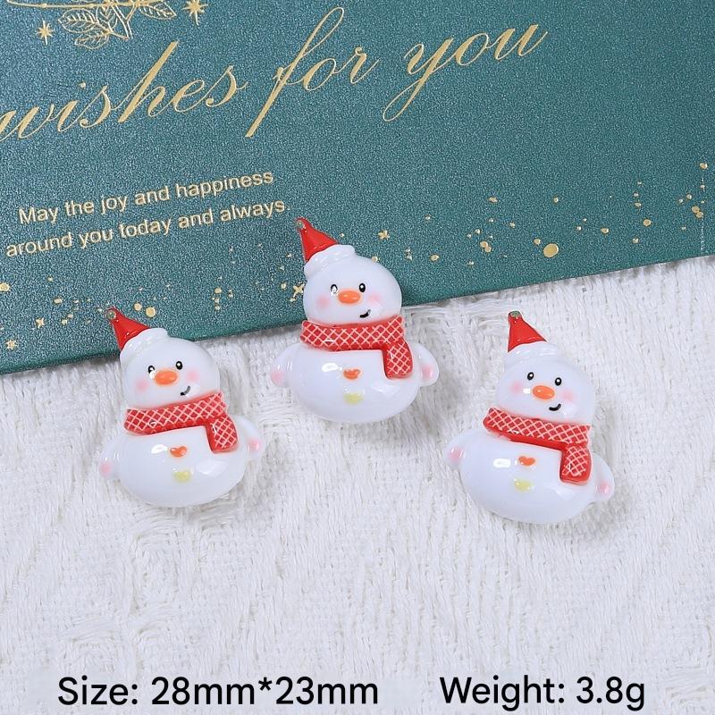 Christmas carnival night-snowman