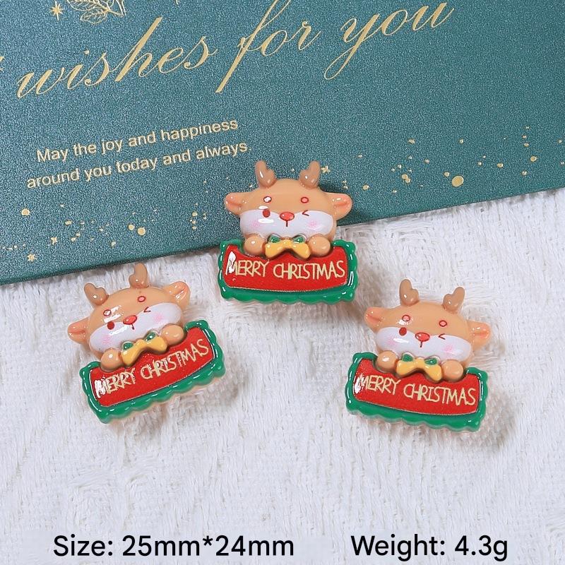 Christmas carnival night-elk sign