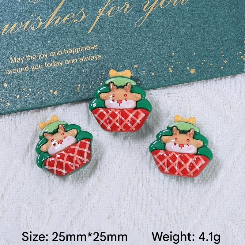 Christmas carnival night-elk flower basket