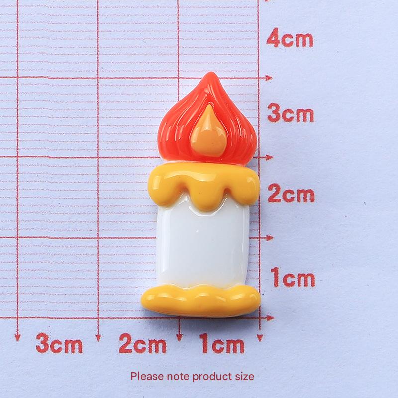 Childlike christmas elk-candle