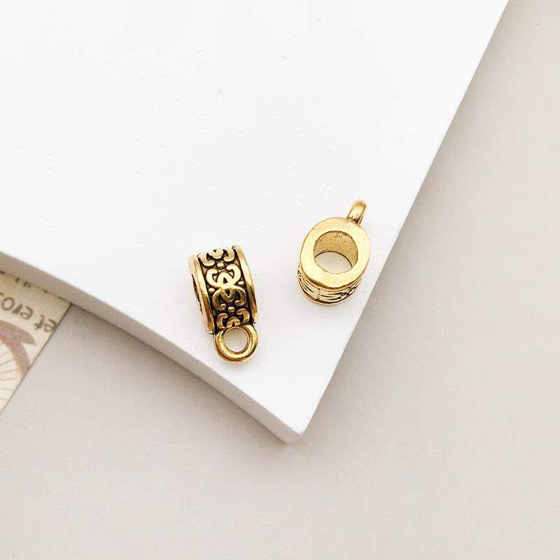 1 ancient gold tee hanging head 5 × 11 holes 4mm