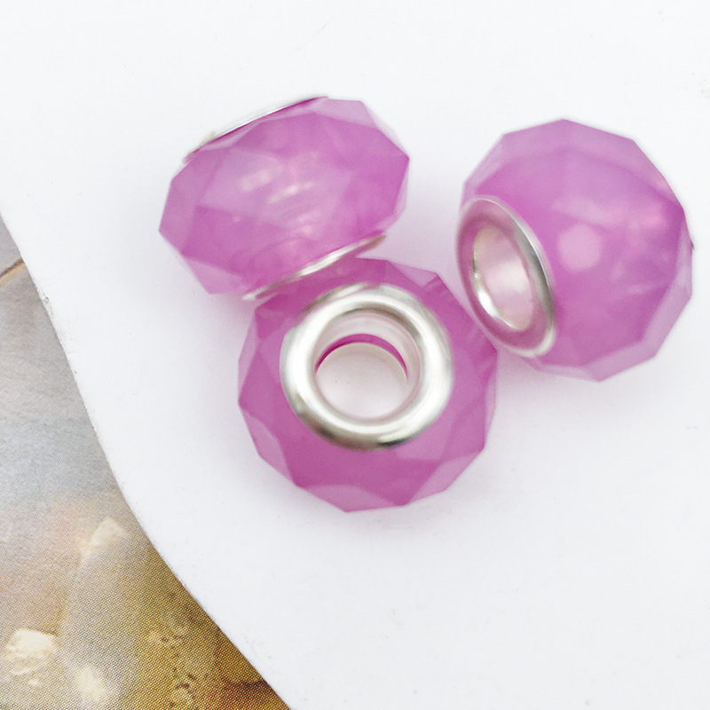 1 16161-dark purple cut bead 9*13 hole 5mm