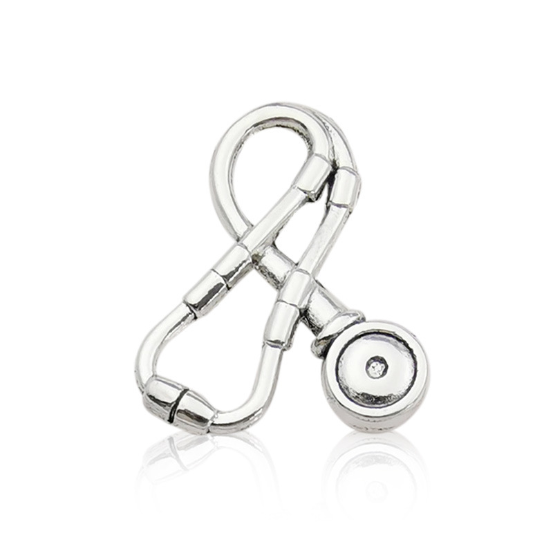 1 ancient silver medical earpiece 17x21mm-10607/1.6g