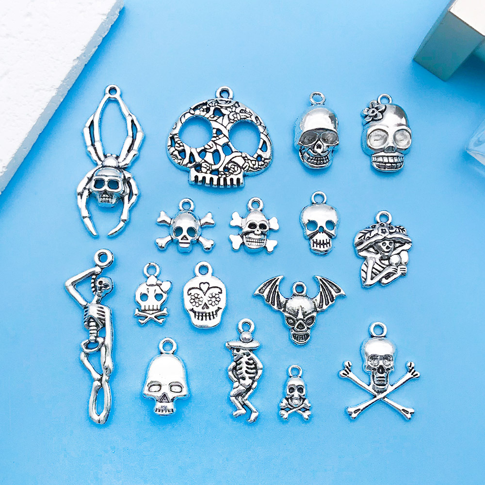 SN524 -1 for each of the 16 ancient silver skulls -25g