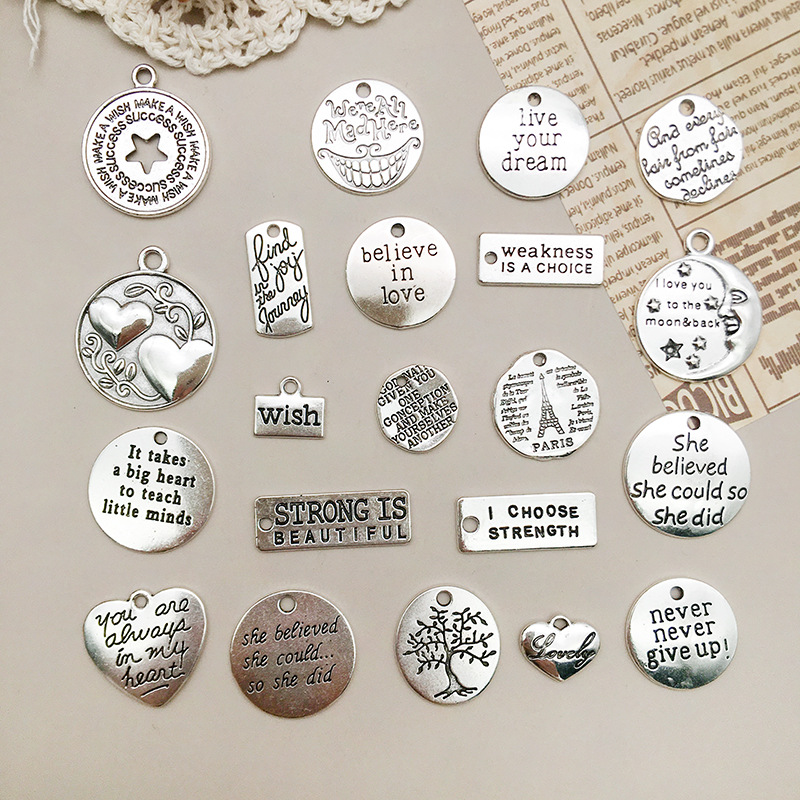 20pcs letters each 1-SN45(49.9g)