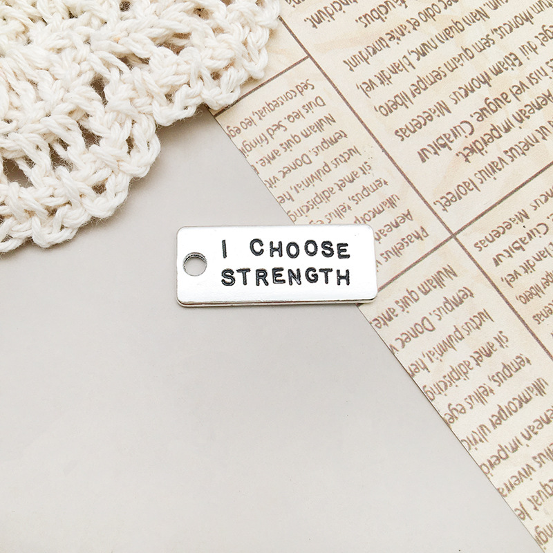 1 letter I choose10x24mm-8997/2.2g