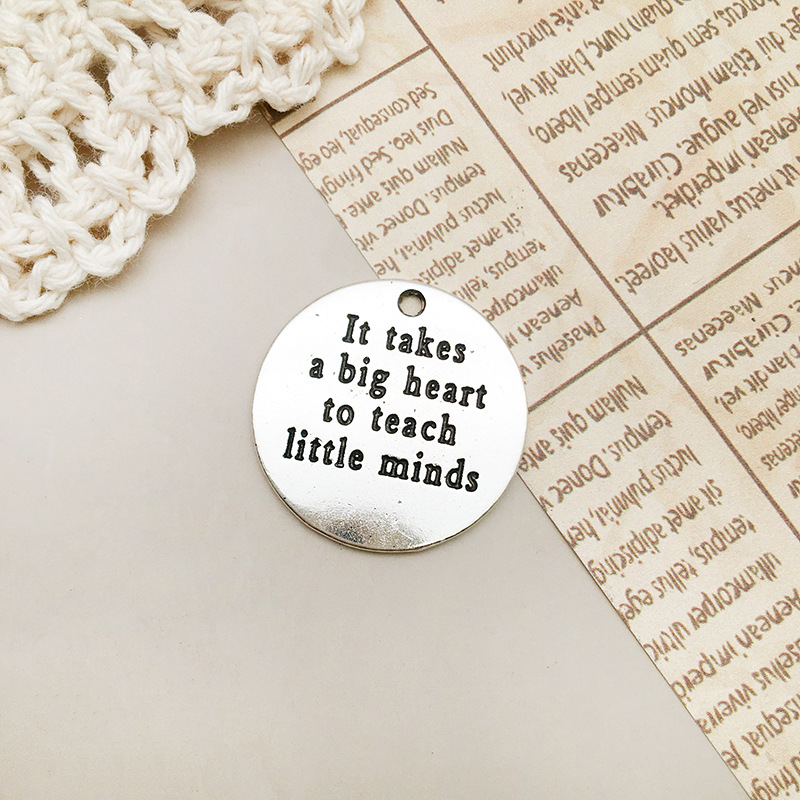 1 ancient silver letter it takes22x22mm-10915/2.9g