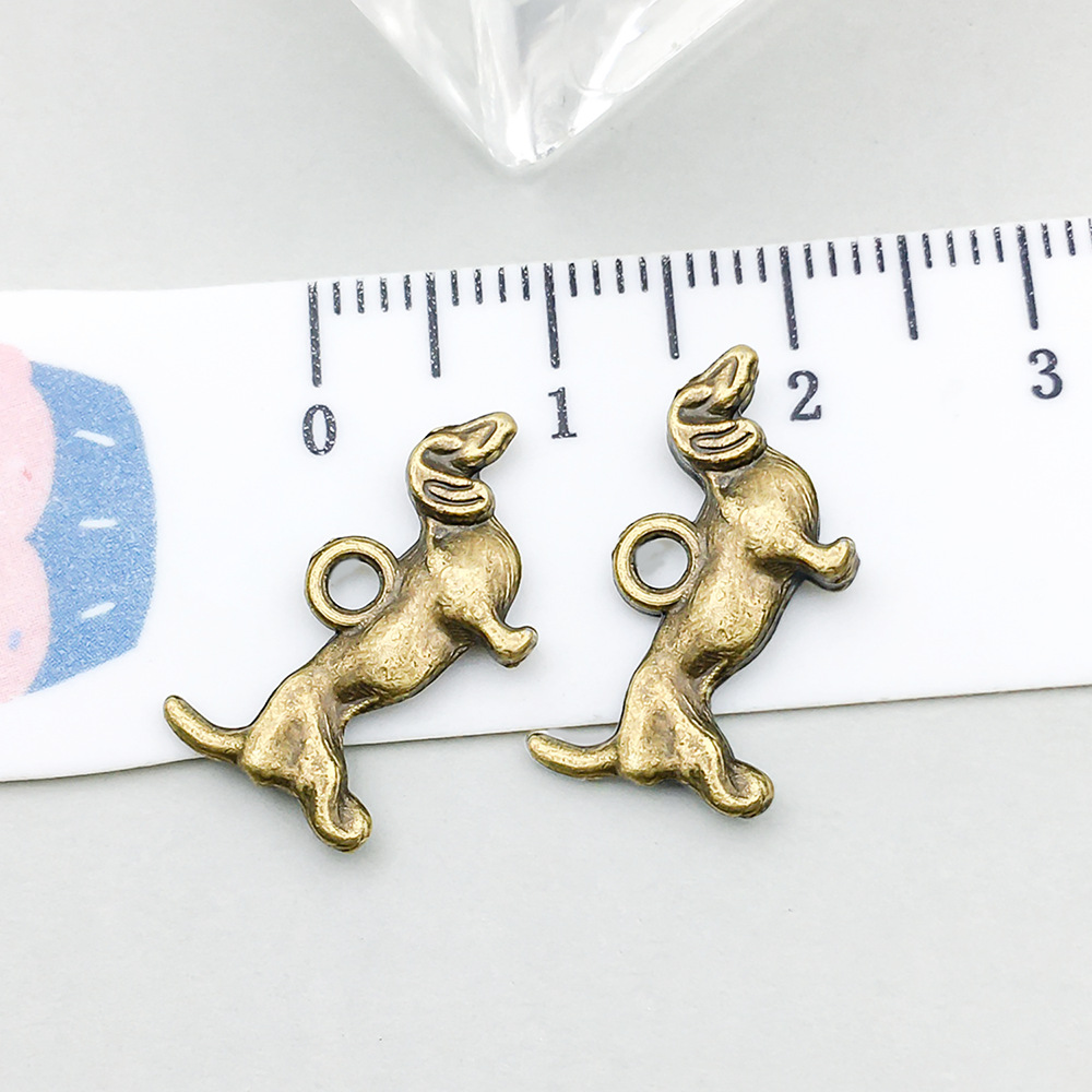 1 ancient green long dog 10*18mm-0.8g-20573