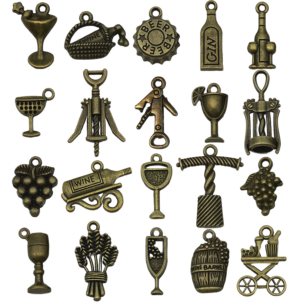 Mix 20pcs ancient green red wine series-23.3g-sn871