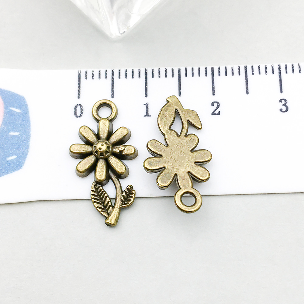 1 ancient blue and white 17*10mm-0.7g-20493