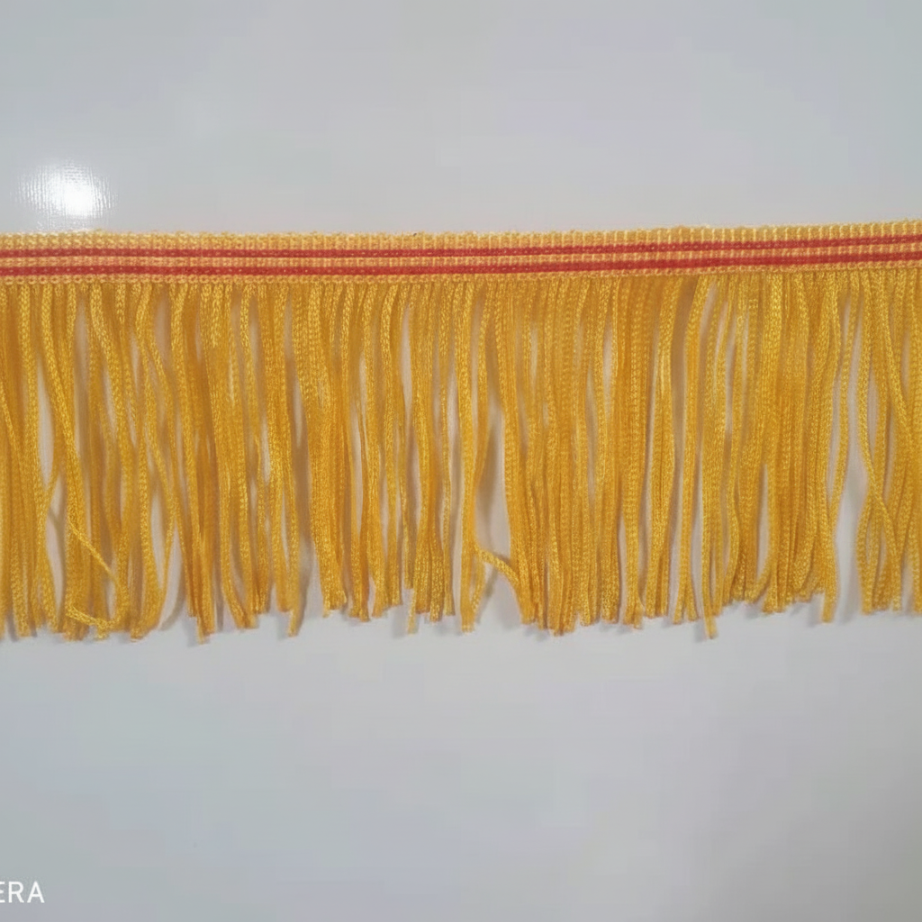 6 centimeters along the golden red line