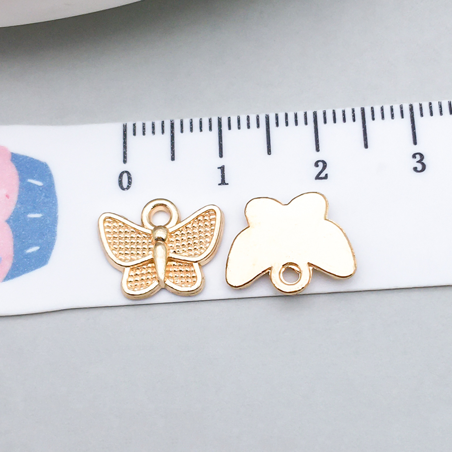 1 kc gold butterfly 13*10mm-0.7g-18275