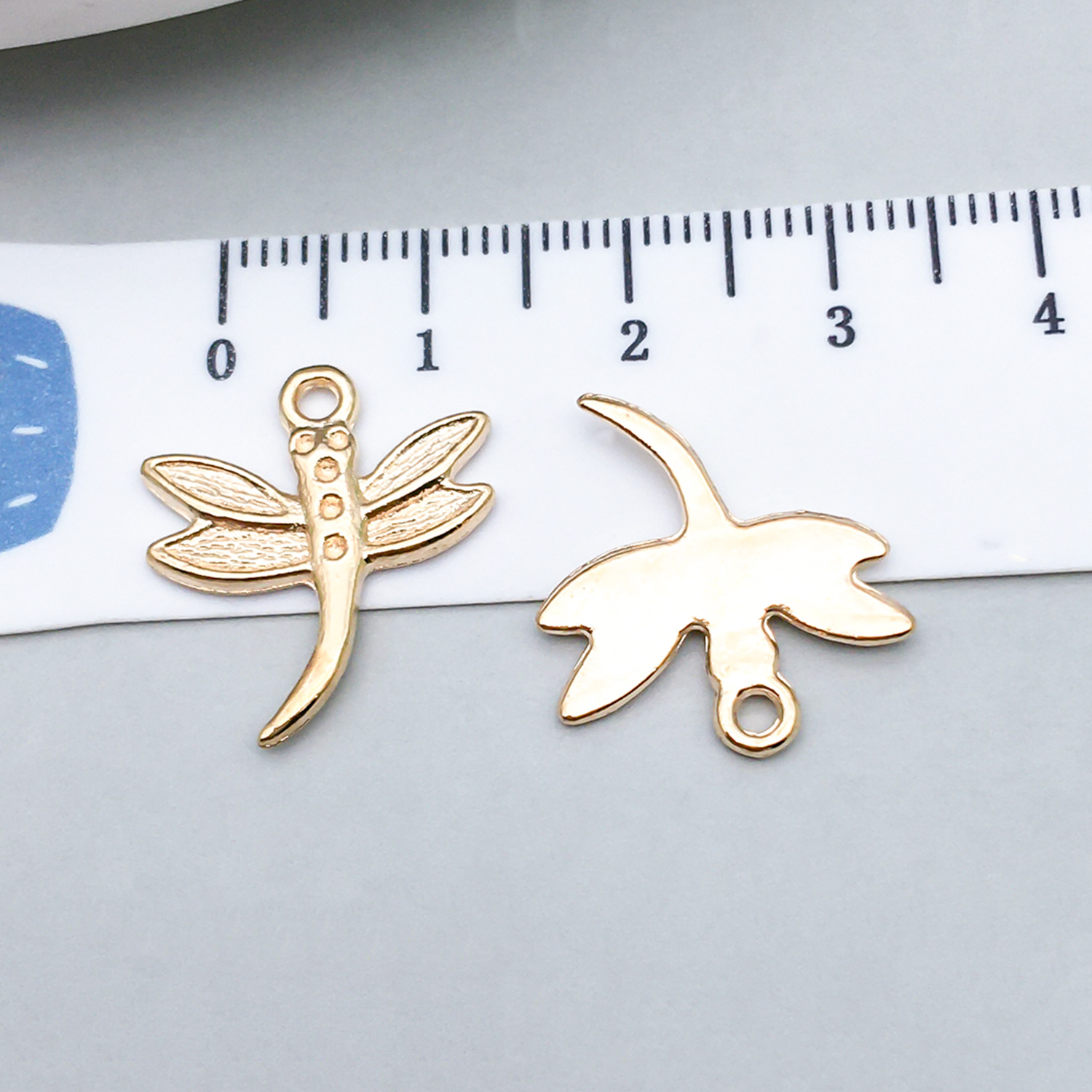 1 kc gold dragonfly 17*19mm-1g-20141