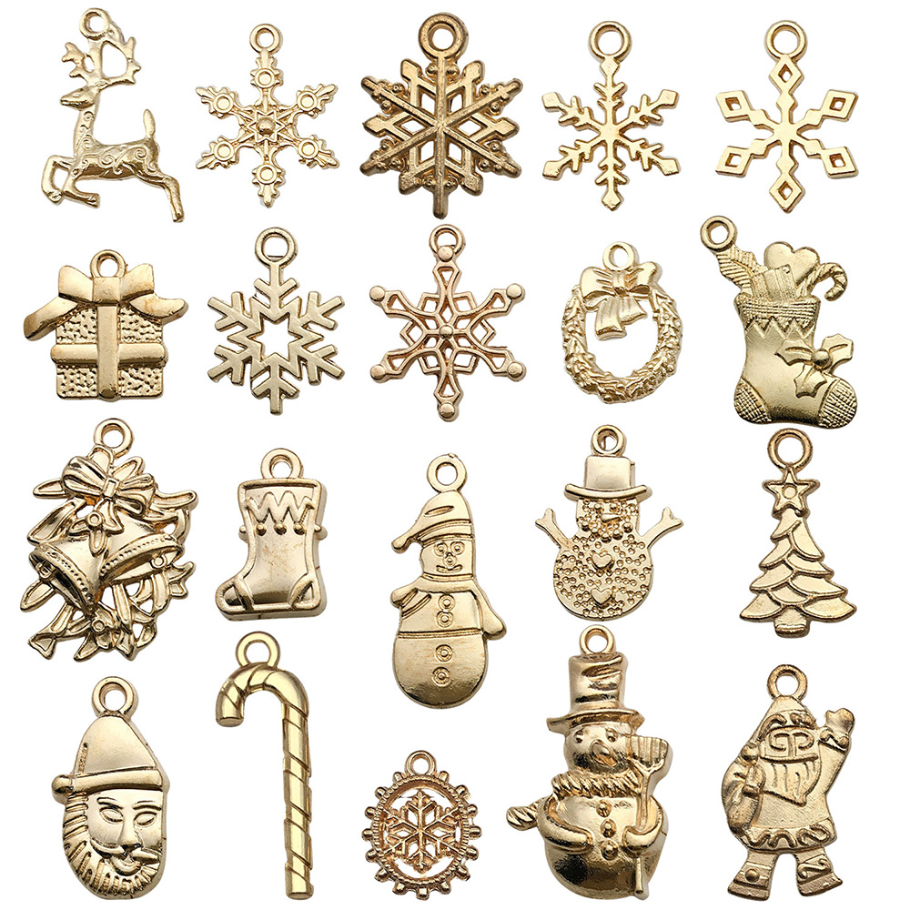 Mix 20pcs kc gold christmas series-23g-sn828
