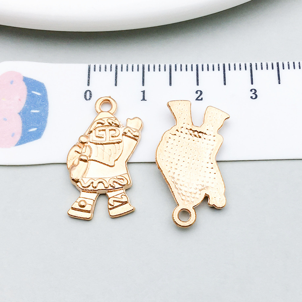 1 kc gold santa claus 12*23mm-1.2g-15477