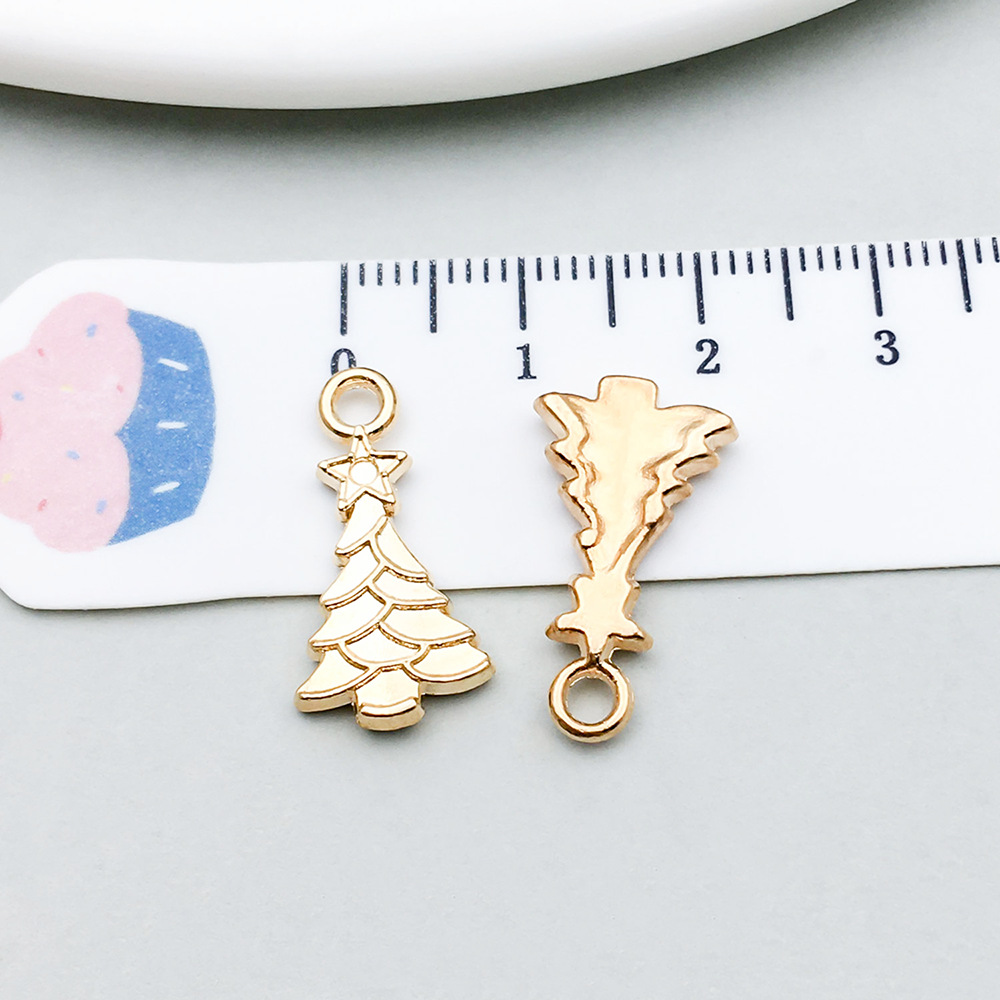 1 kc gold christmas tree 11*20mm-0.8g-15478