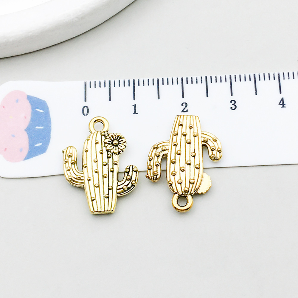 1 ancient gold cactus 20*14mm-2g-19231