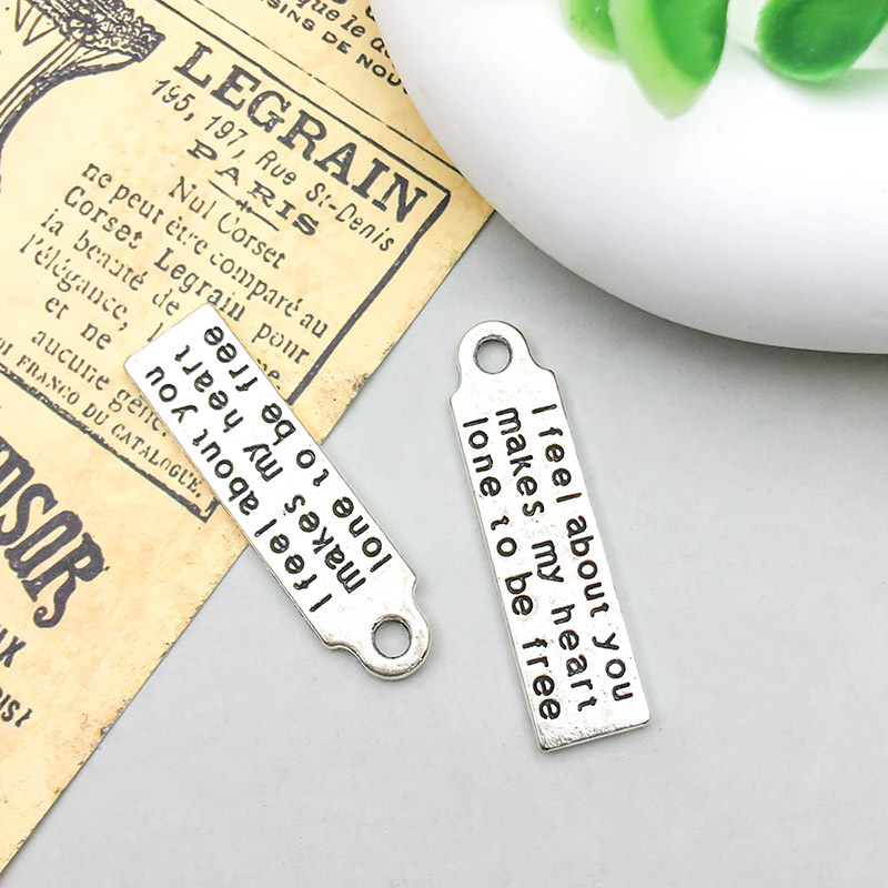 1 letter card I feel8 * 30mm-2g-7754