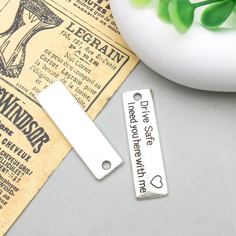 1 driving safety drive safe letter strip 34*10mm-2.6g-11444