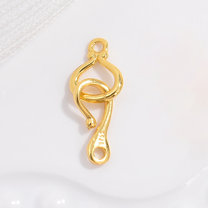 Gold gourd hook