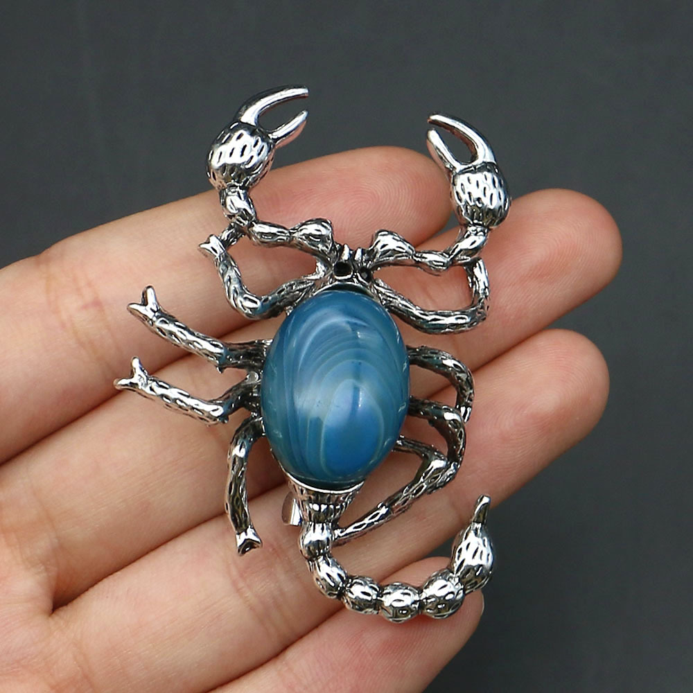 голубой агат