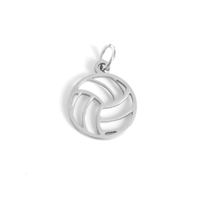 Steel color volleyball