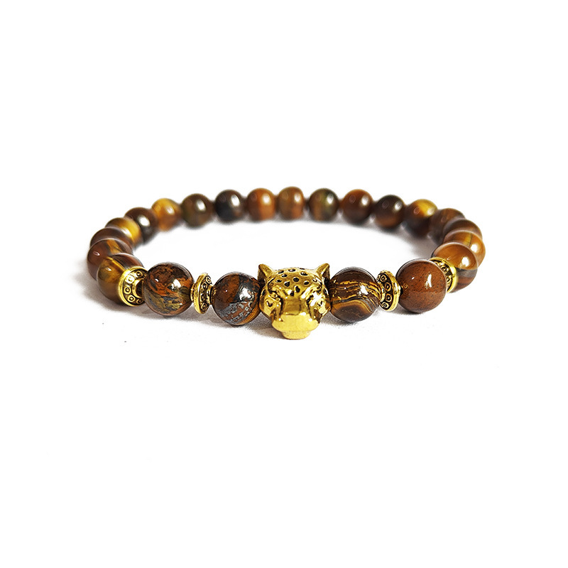 Tiger Eye Stone gold