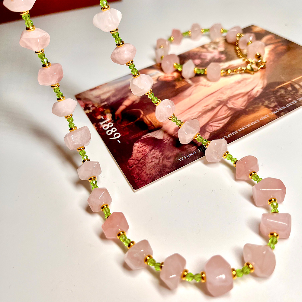 Gentle beauty necklace 45 5cm titanium steel buckle