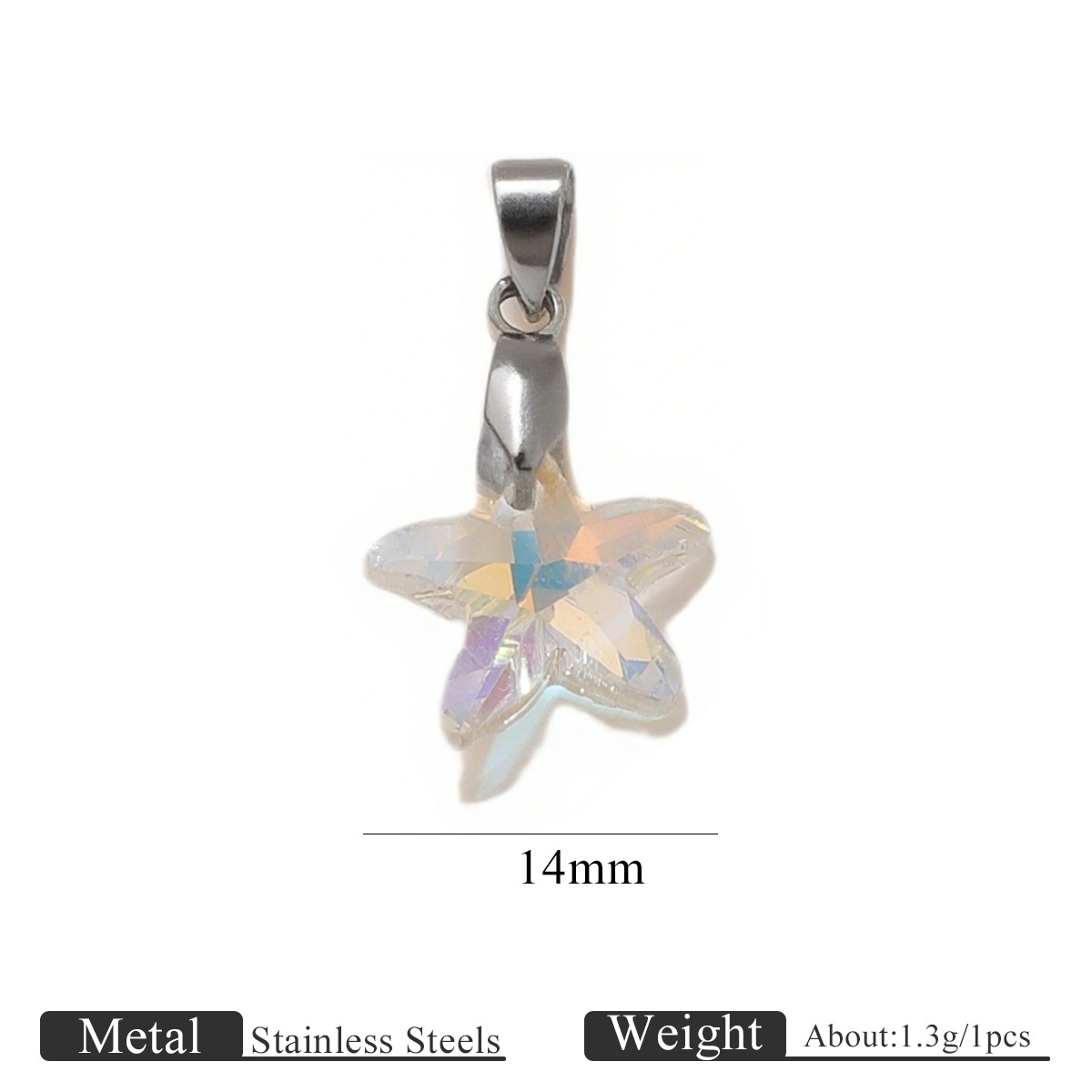 Steel color-starfish