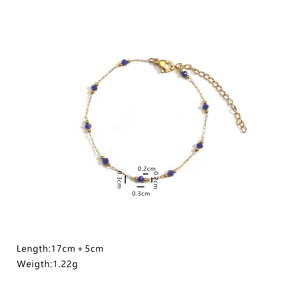 Sapphire blue bracelet