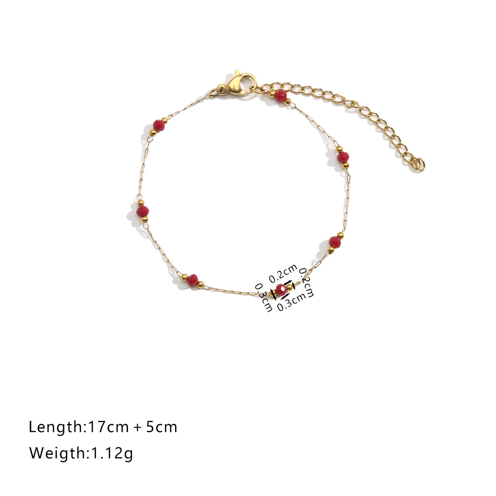 Bracelet dark red
