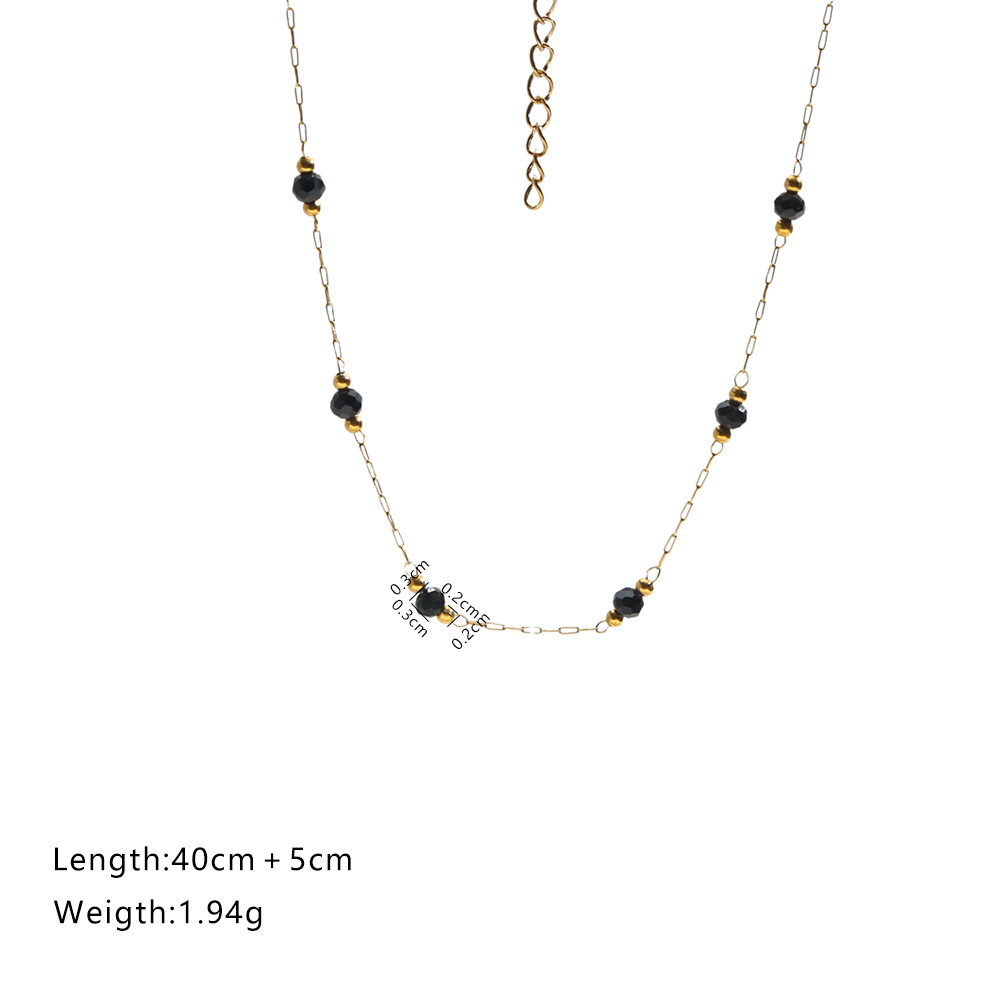 Necklace black