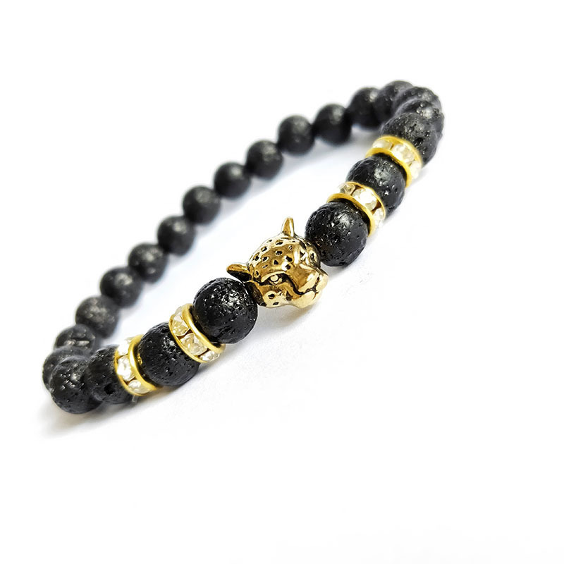 Golden volcanic rock