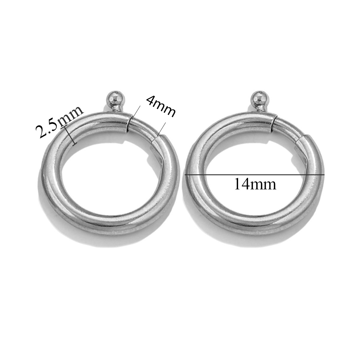 2.5x14-steel color [0.8g]