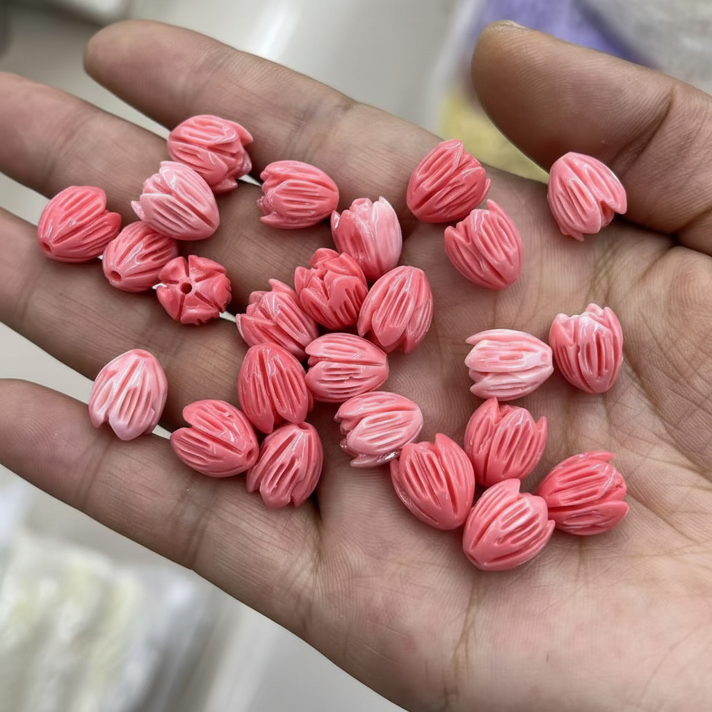 10*12mm lily of the valley/pink