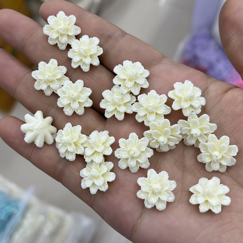 16mm polygonal flower