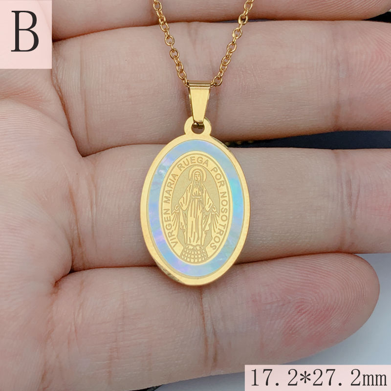 Oval saint benedict