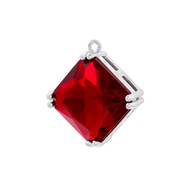 White Gold Red Diamond