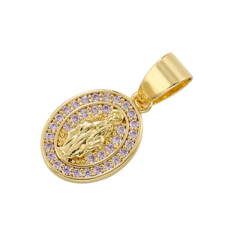 Golden Light Purple Diamond