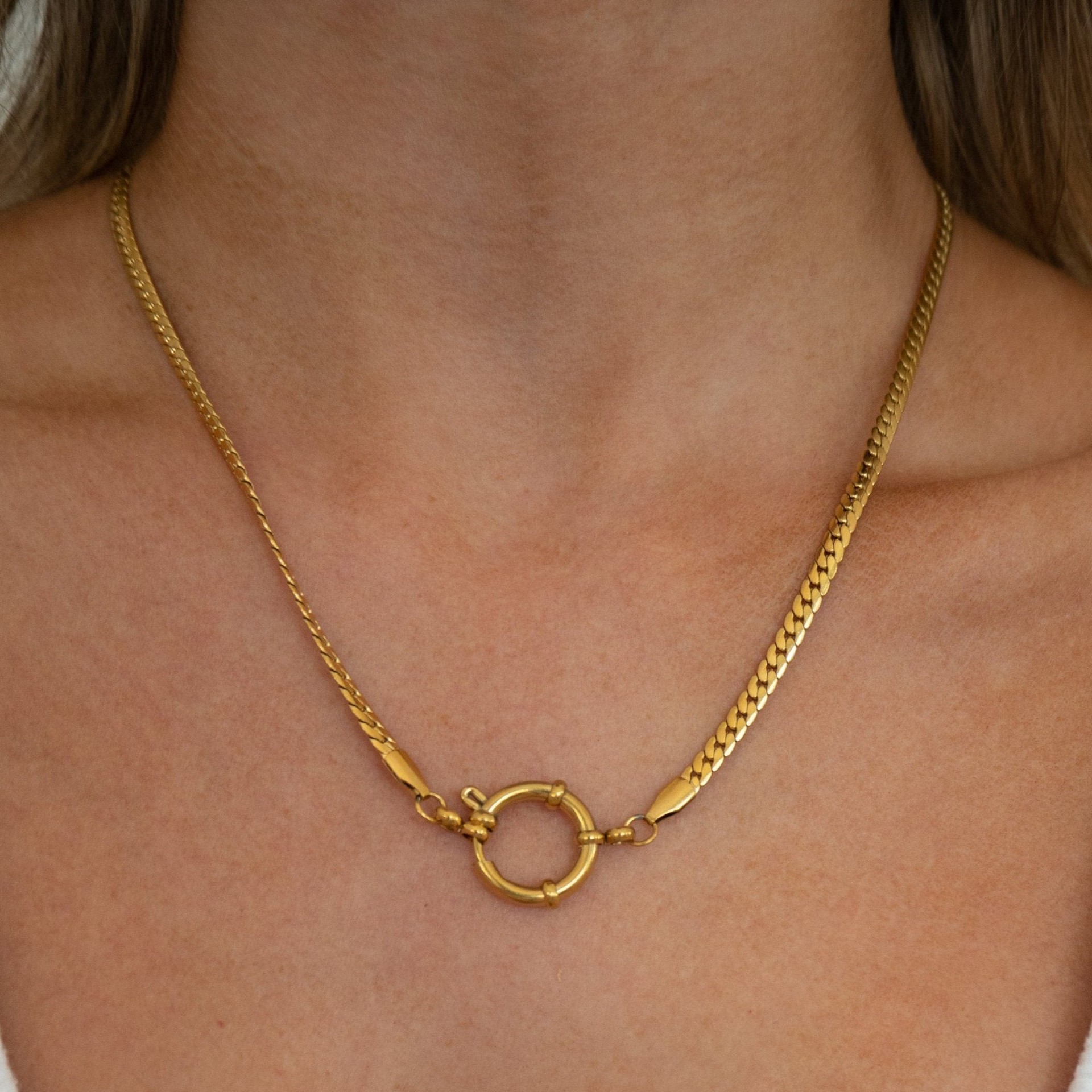 Nk large live ring chain 18mm