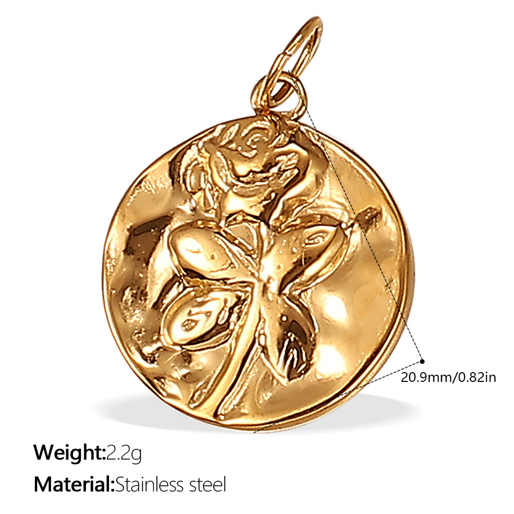Pj391g gold pendant